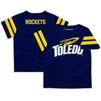 Тениска на ракетите на Toddler Navy Toledo Rockets