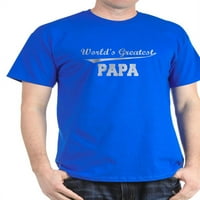 Cafepress - най -голямата световна тениска на Papa Dark - памучна тениска