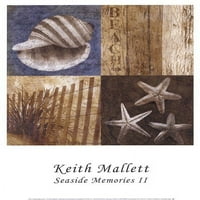 Морски спомени II от Кийт Малет Плакат за изящно изкуство от Кийт Малет