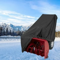 Premium Snow Thrower Cover Тежък 210D Материал Универсално прилепване на снежен дъжд време ， UV & Fhrap Protection