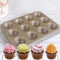 Cupcake Pan кухина за многократна употреба с нелепа печка въглеродна стомана кухня бисквита бисквитна тава за кифли пала