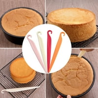 Изтокшоп торта скрепер кука дизайн нелеп торта плесен шифон събличащи се шпатула кухненски инструменти