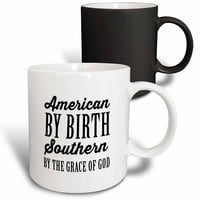 3Drose American по рождение Южен от Божията благодат - Магическа преобразуваща чаша, 11 -унция