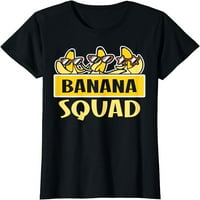 Забавна риза за бананови отряди, която е тениска на бананите за Хелоуин