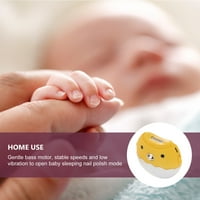 Бебешки електрически резачка за нокти преносим тример за бебешки нокти за дома