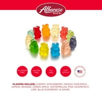 Албански оз много ароматизирани мечки Gummi