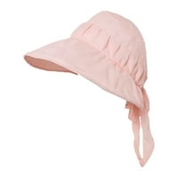 YesBay Sun Coenso Hat голям ръб плисирана сгъваема опакована анти-UV заден заден лък панделка Дишаща жена плажна козирка за ежедневието за ежедневието