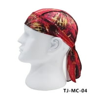 jiaroswwewei Unise Outdoor Sport Cycleting Capitable Disher Pirate Hat Bandana Beadwear