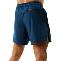 Фитнес къси панталони за мъже къси панталони ежедневни джогинг дишащи мъже летни къси панталони ретро спортни шорти за мъже Bluexxxl