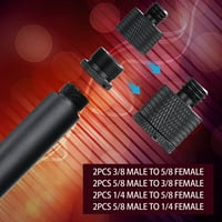 Mic Stand Adapter Adapter Microphone Kind Adapter Kit с женски към мъж от мъжки женски към мъжки мъжки до 1 4
