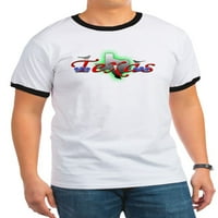 Cafepress - Тексас Ringer T - памучна тениска с пръстен