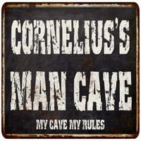 Man Man Cave Black Grunge Sign Home Decor Gift Cave Funny 208120004488