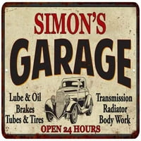 'S Garage Man Cave Metal Sign Decor 208120014407