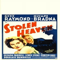 Откраднато небе отляво: Олимпе Брадна Джийн Реймънд Филмов плакат Masterprint