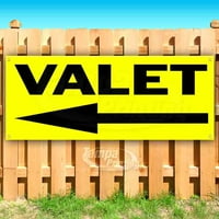 Valet Oz Vinyl Banner с Metal Grommets