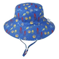 Избор на рокля Деца слънце защита дишаща сгъваема шапка на кофа на открито плаж плувен риболов Лет