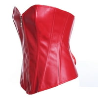Odeerbi Shapewear for Women Control Tummy Trainer Trainer Bodysuit Solid Overbust Corset Bustier бельо от готическо ерогенно бельо червено