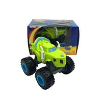Jkerther Kids Toy Car Monster Machines Super Stunts Blaze Truck Car Car Rishing Birthday или New Year GIF