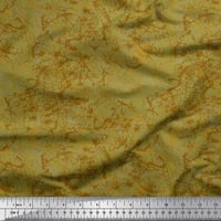 Soimoi памучна патица тъкан каменна текстурна отпечатъци от плат от двор