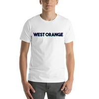 Tri Color West Orange Памучна тениска с късо ръкав от неопределени подаръци