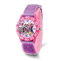 Disney Princess Pink & Purple Time Teacher Watch