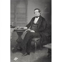 Postterazzi DPI Washington Irving 1783- Американски автор, известен като първи американски човек за печат, 17