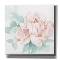 Epic Graffiti 'Poetic Blooming I Pink' от Katrina Pete, Giclee Canvas Wall Art, 18 x18