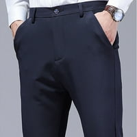 Xysaqa Мъжки модни стрии рокля панталони мъже мършави тънки панталони панталони m-3xl