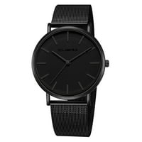 Ausyst Men's Watch Луксозни часовници Кварцов часовник от неръждаема стомана цифербла